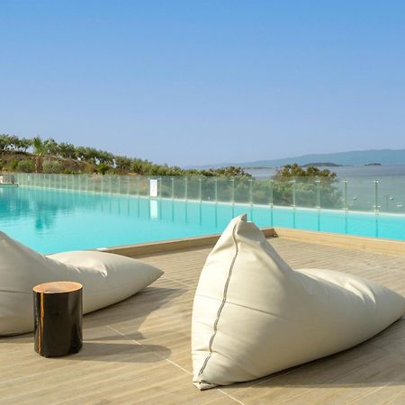 Akrathos Beach Hotel Ouranoupoli Exterior foto