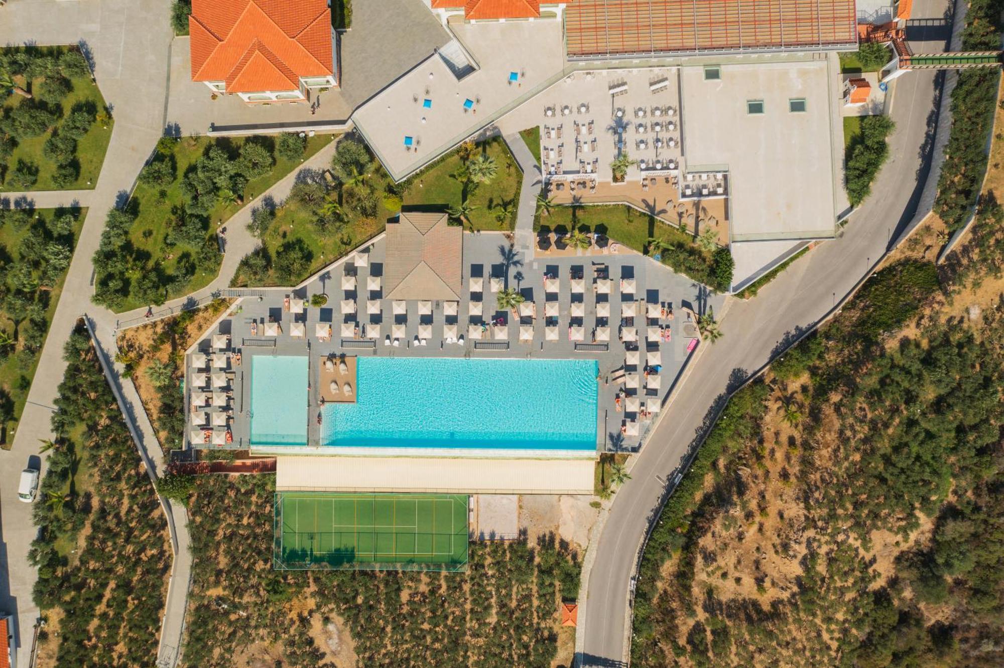 Akrathos Beach Hotel Ouranoupoli Exterior foto