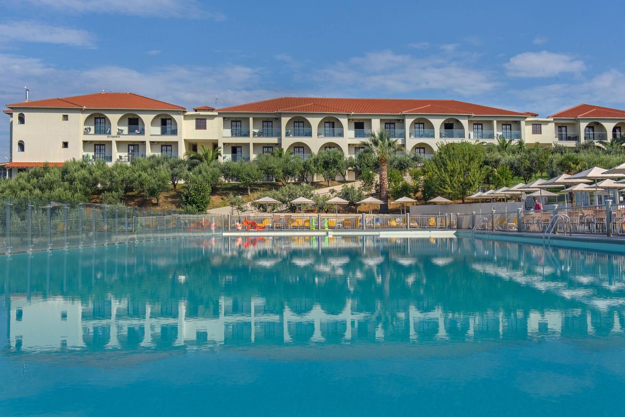 Akrathos Beach Hotel Ouranoupoli Exterior foto
